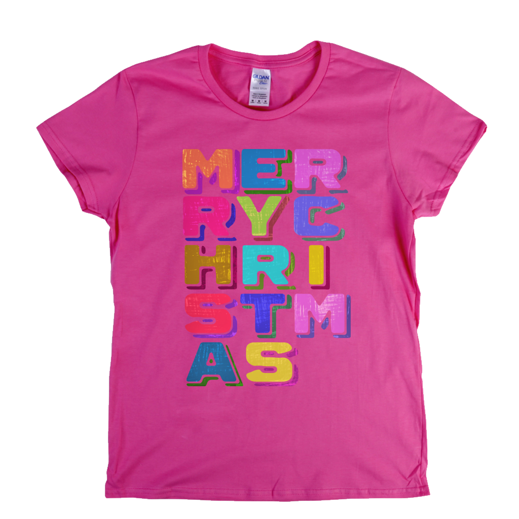 Merry Christmas Womens T-Shirt
