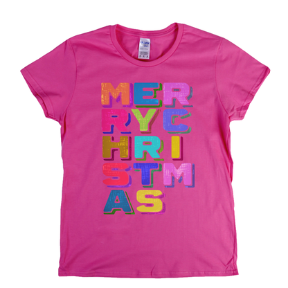 Merry Christmas Womens T-Shirt
