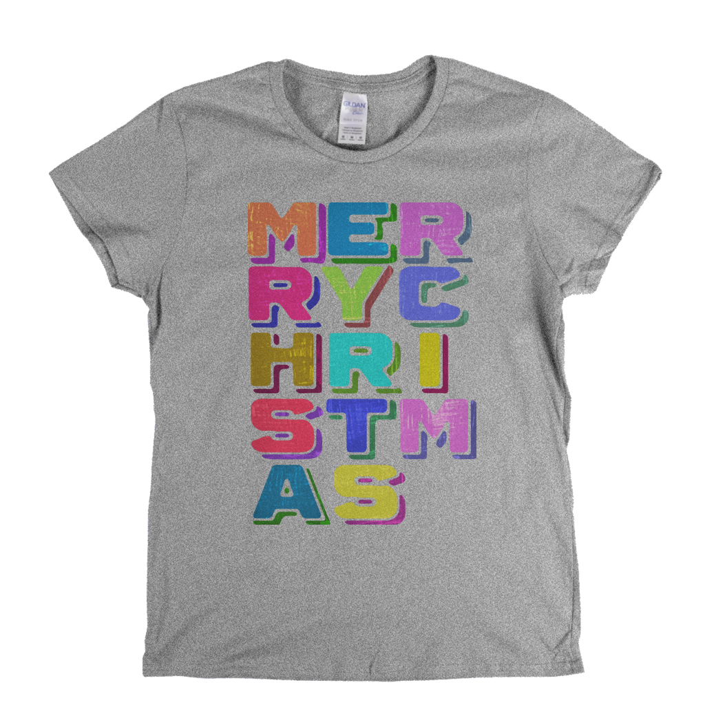 Merry Christmas Womens T-Shirt