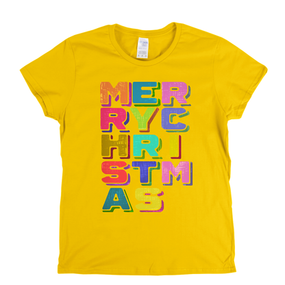 Merry Christmas Womens T-Shirt