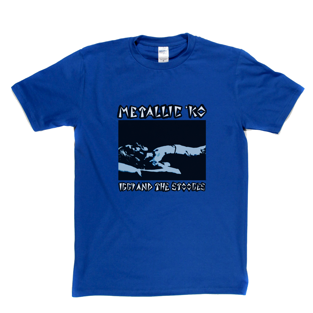 Iggy Pop And The Stooges Metallic Ko T Shirt