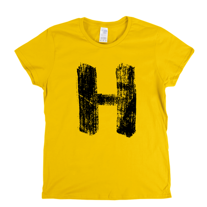 Letter H Womens T-Shirt