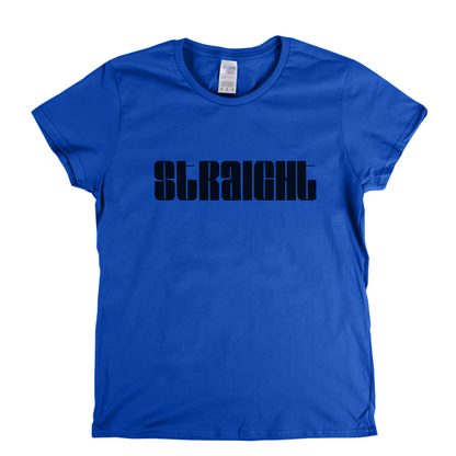 Straight Logo Womens T-Shirt