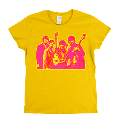 The Beatles Dayglo Womens T-Shirt
