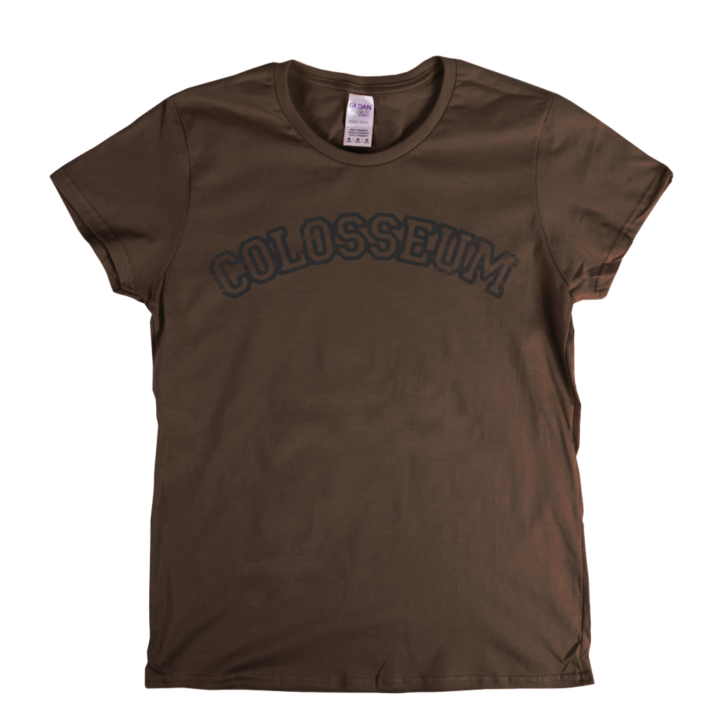 Colosseum Text Womens T-Shirt