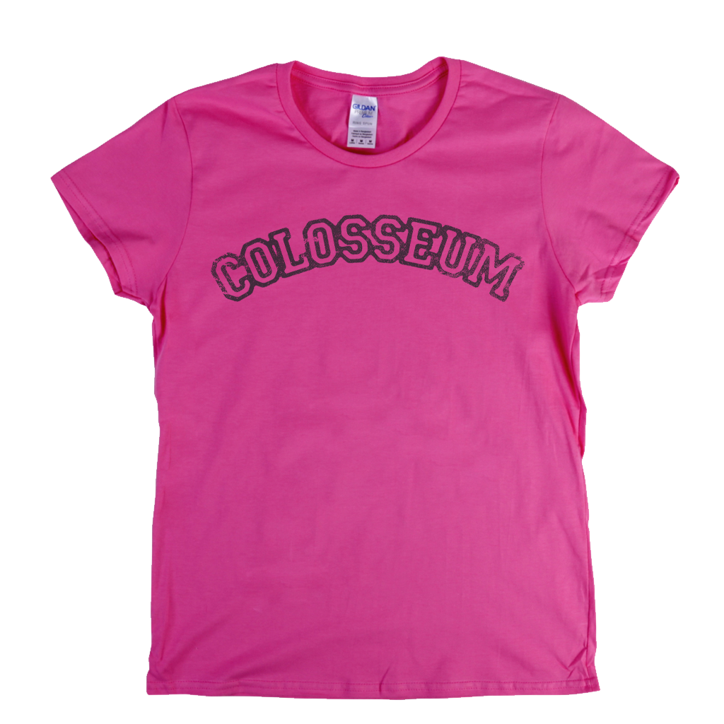 Colosseum Text Womens T-Shirt
