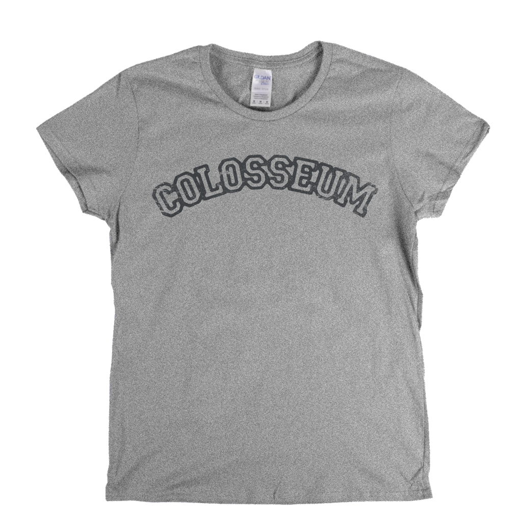 Colosseum Text Womens T-Shirt