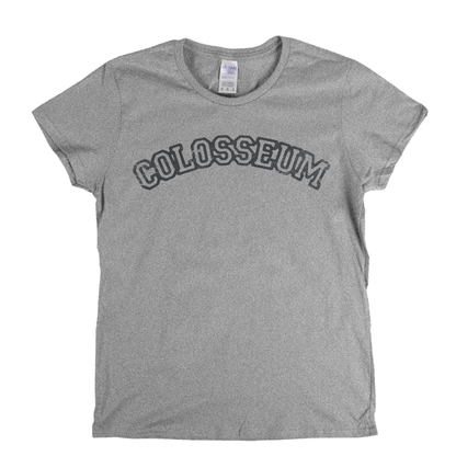Colosseum Text Womens T-Shirt
