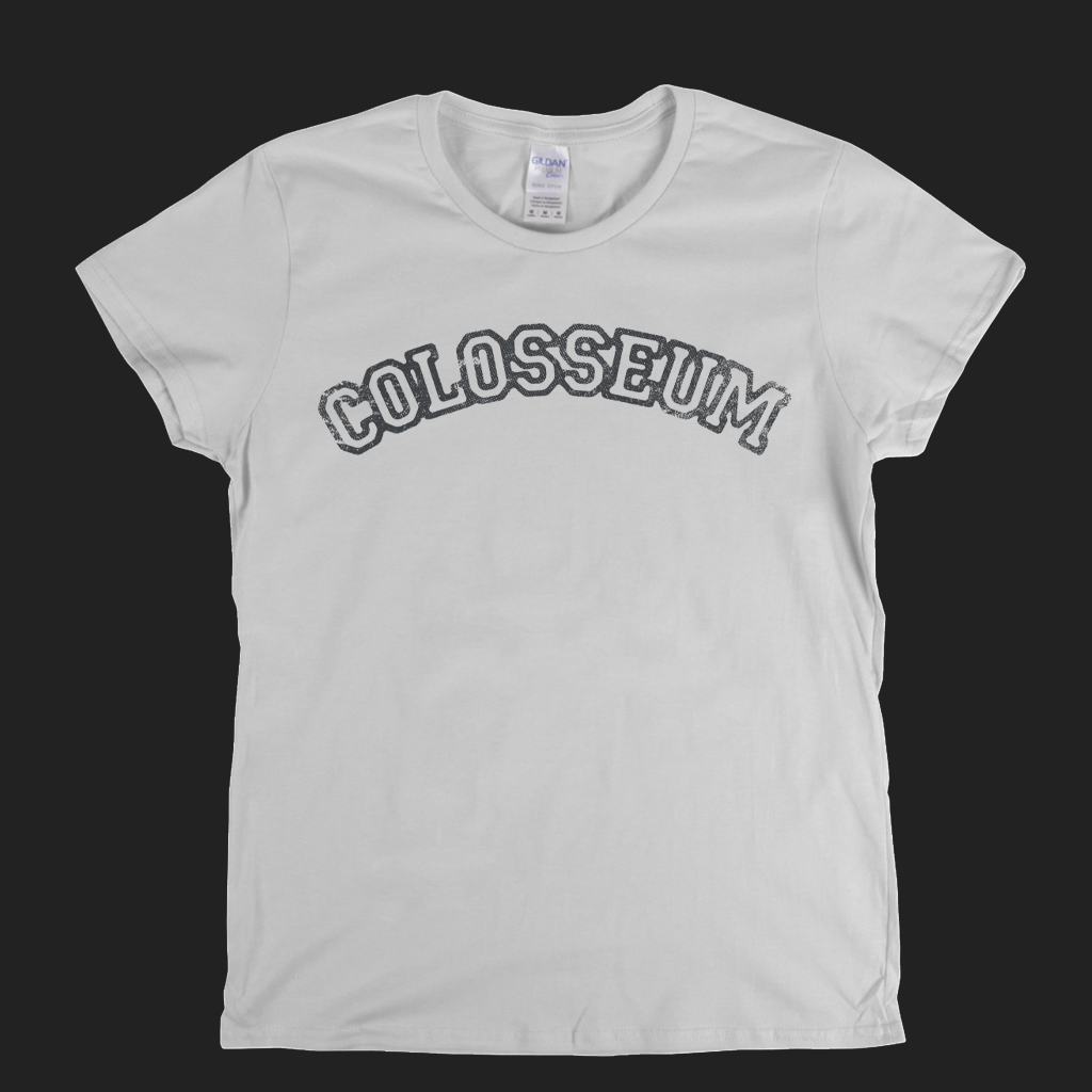 Colosseum Text Womens T-Shirt