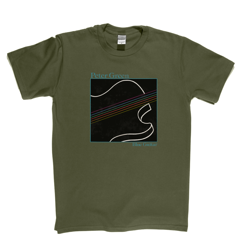 Peter Green Blue Guitar T-Shirt