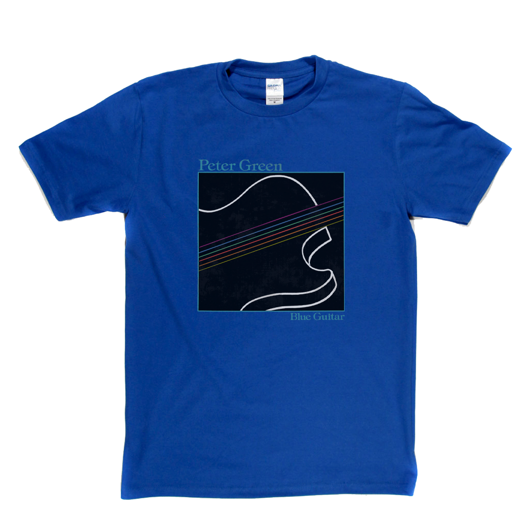 Peter Green Blue Guitar T-Shirt