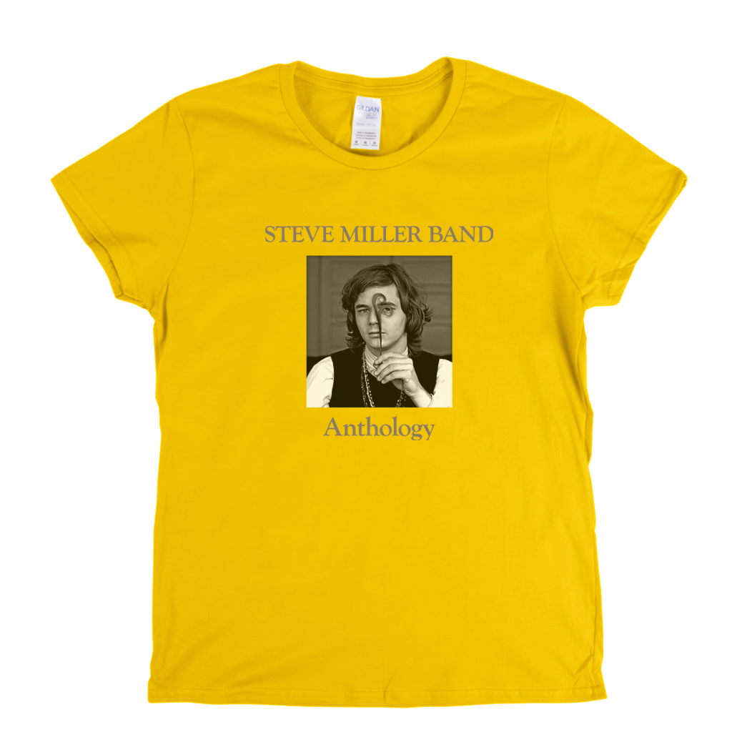 Steve Miller Band Anthology Womens T-Shirt