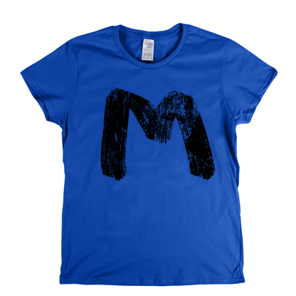 Letter M Womens T-Shirt