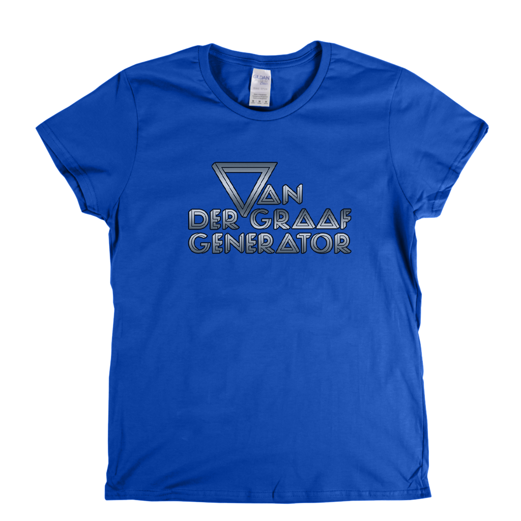 Van Der Graaf Generator Logo Womens T-Shirt
