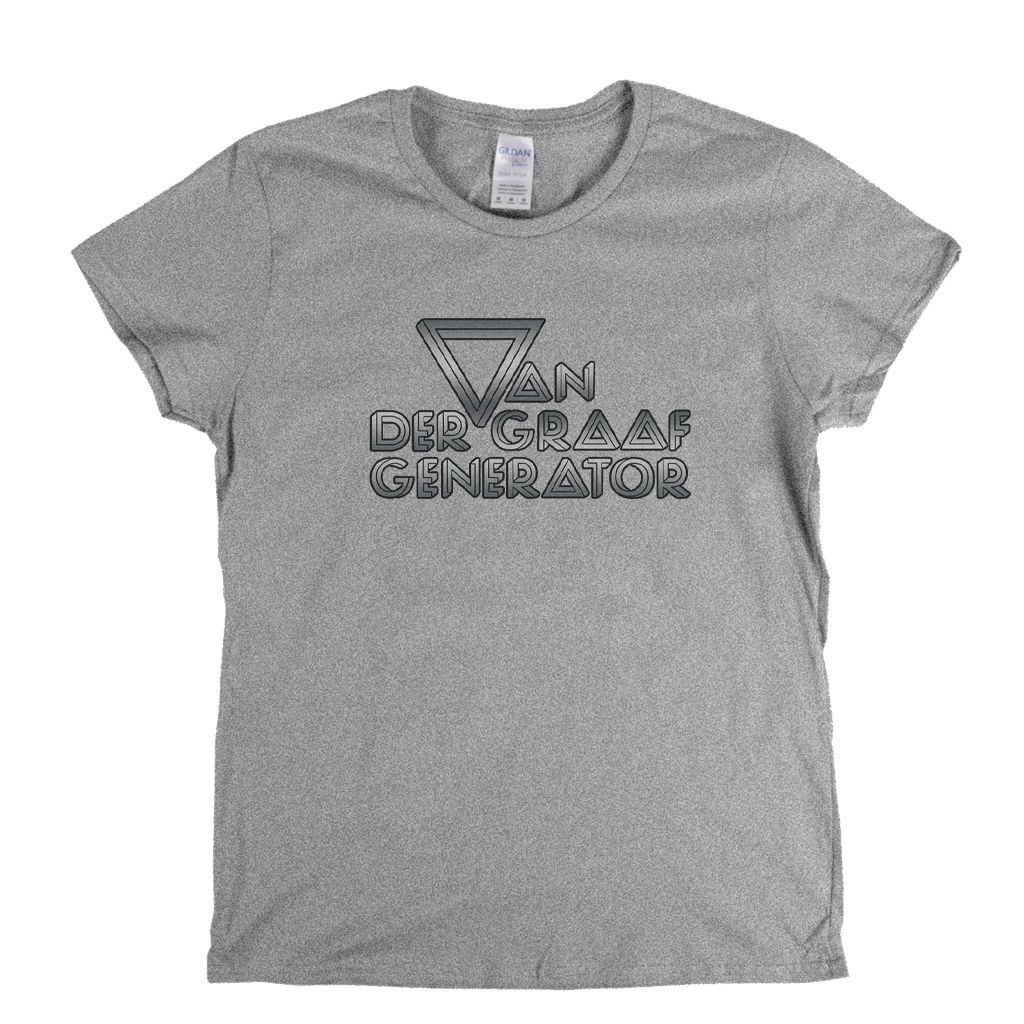 Van Der Graaf Generator Logo Womens T-Shirt