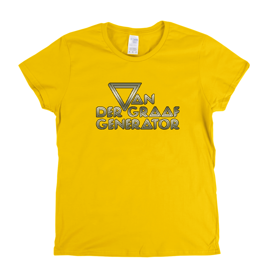 Van Der Graaf Generator Logo Womens T-Shirt