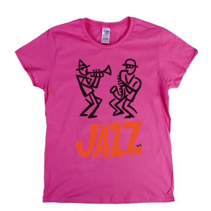 Jazz Poster Womens T-Shirt