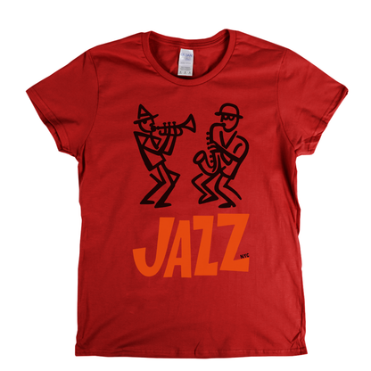 Jazz Poster Womens T-Shirt