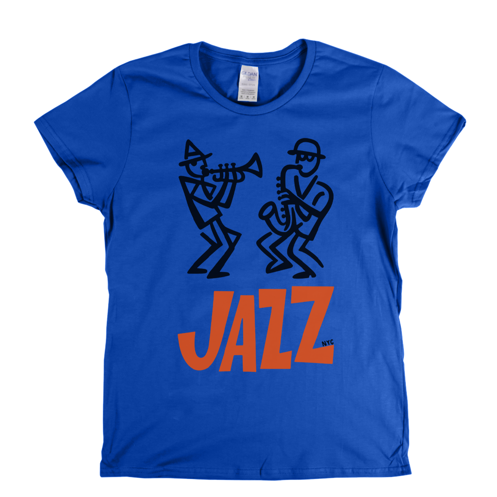 Jazz Poster Womens T-Shirt