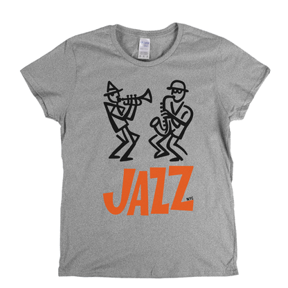Jazz Poster Womens T-Shirt