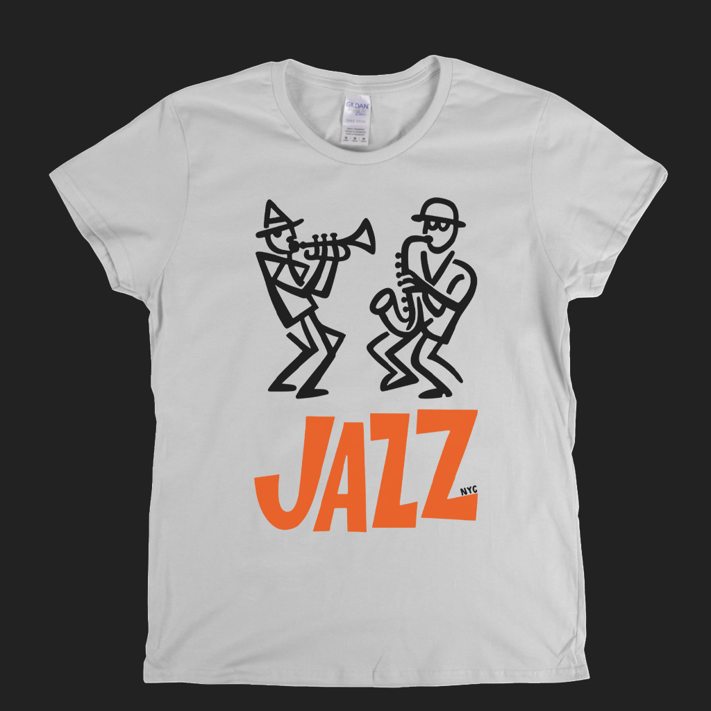 Jazz Poster Womens T-Shirt