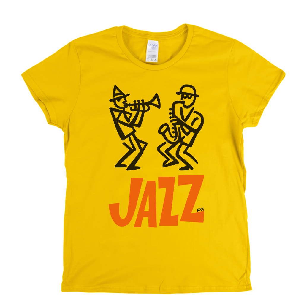Jazz Poster Womens T-Shirt