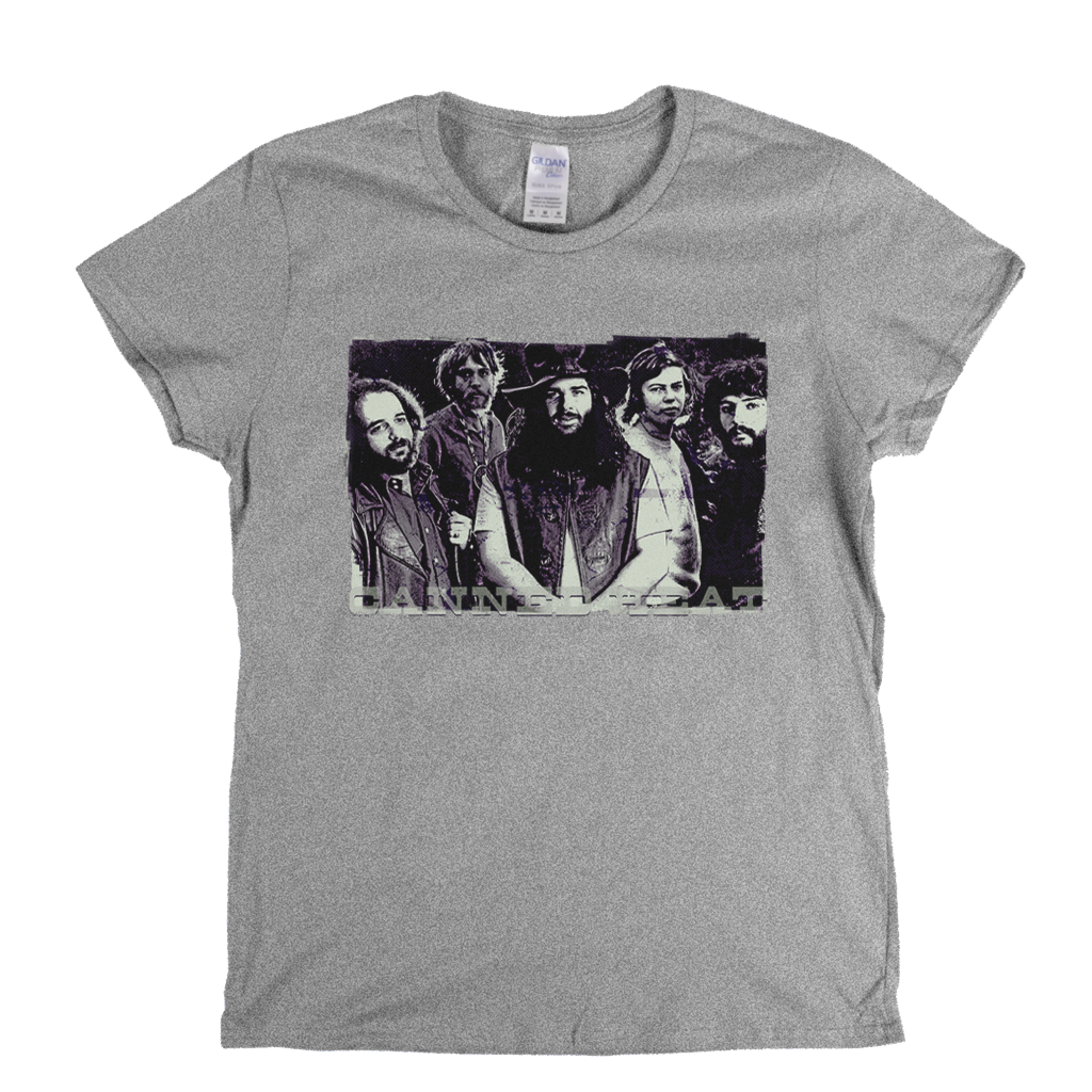 Canned Heat Line Up Womens T-Shirt