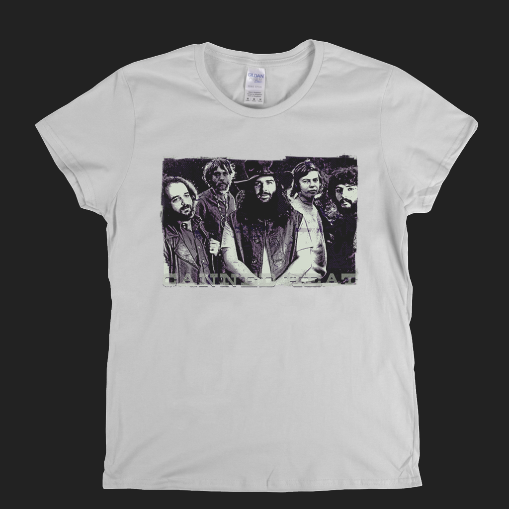 Canned Heat Line Up Womens T-Shirt