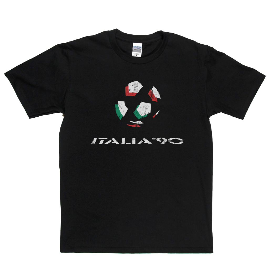 Italia 90 Fifa World Cup T-Shirt - Classic Black – DJTees