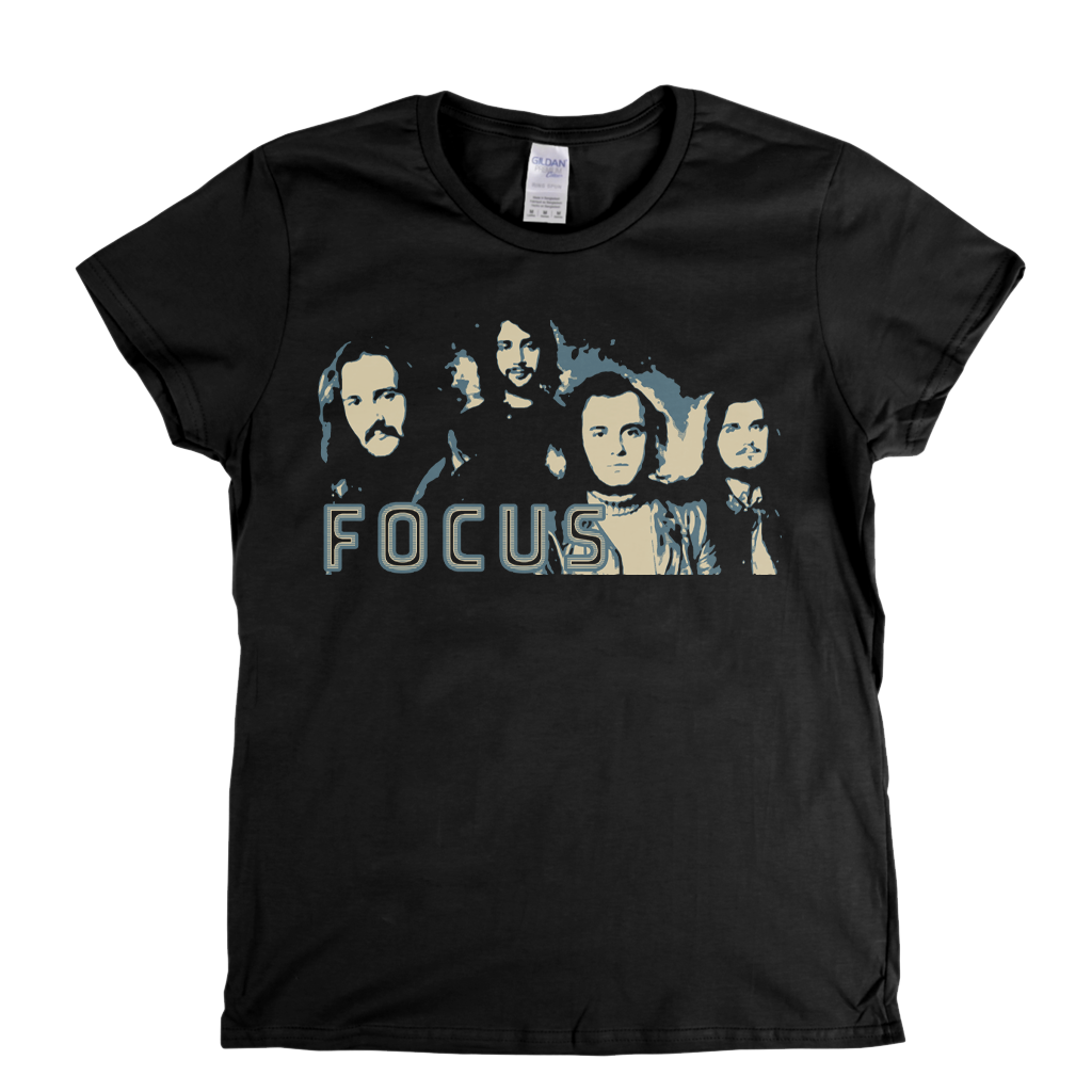 Portrait Of Focus Womens T-Shirt