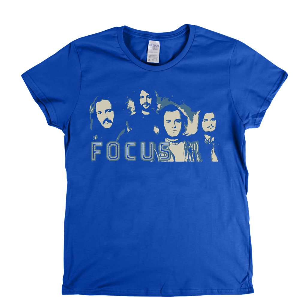 Portrait Of Focus Womens T-Shirt