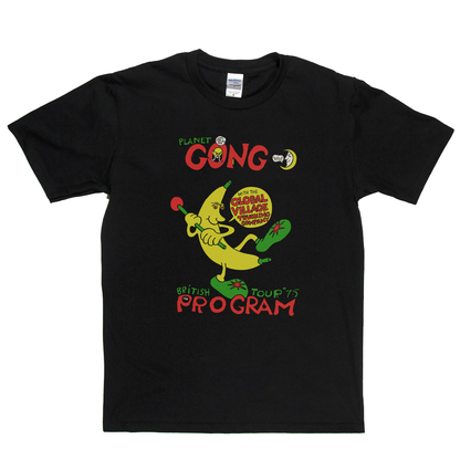Planet Gong British Tour 75 Program T-Shirt