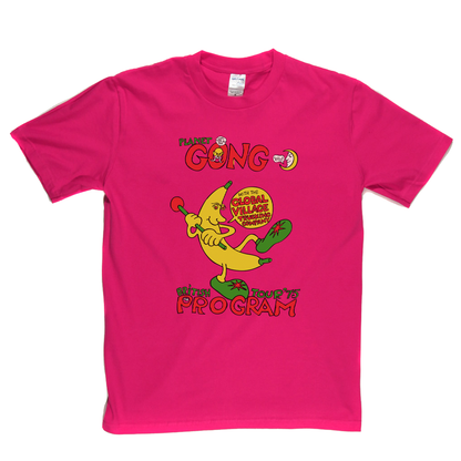 Planet Gong British Tour 75 Program T-Shirt