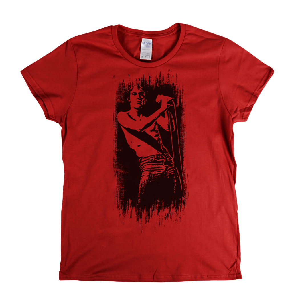 Iggy Pop 1977 Womens T-Shirt