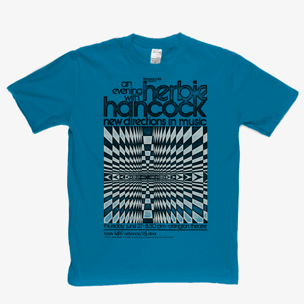 Herbie Hancock New Directions Poster T-Shirt