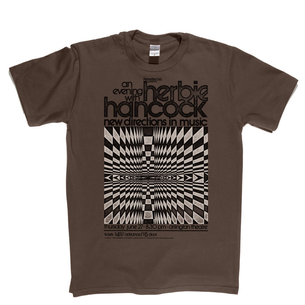 Herbie Hancock New Directions Poster T-Shirt