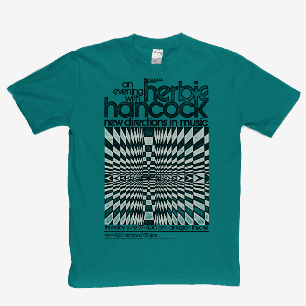 Herbie Hancock New Directions Poster T-Shirt