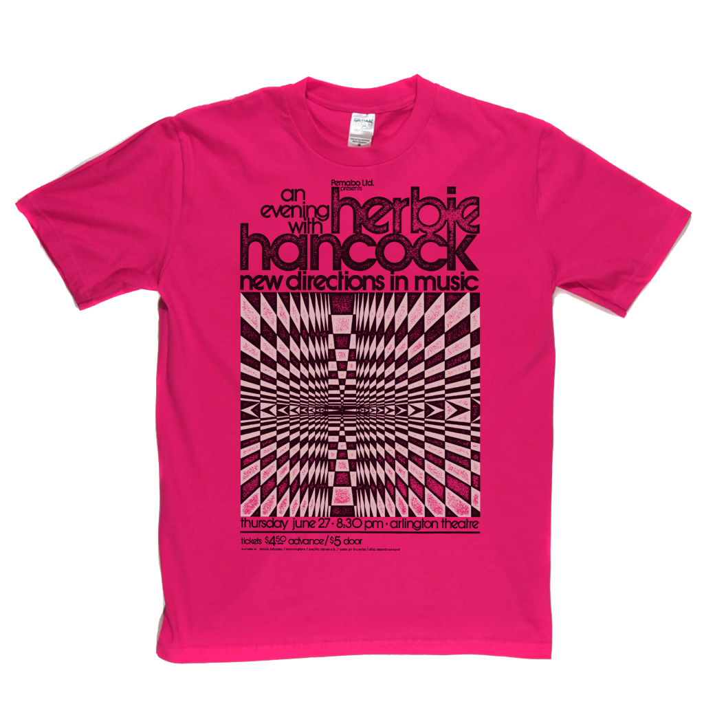 Herbie Hancock New Directions Poster T-Shirt