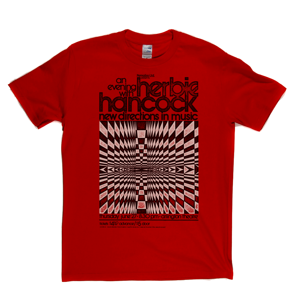 Herbie Hancock New Directions Poster T-Shirt