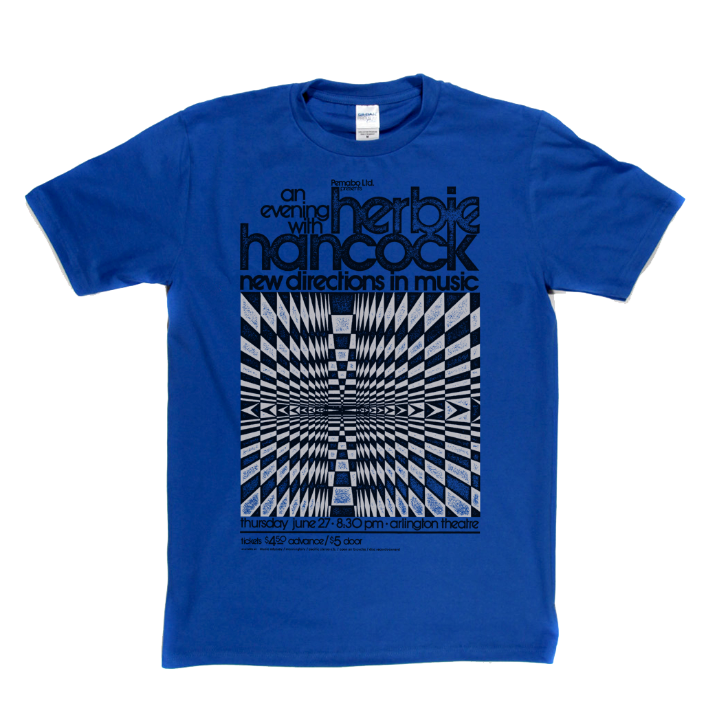 Herbie Hancock New Directions Poster T-Shirt