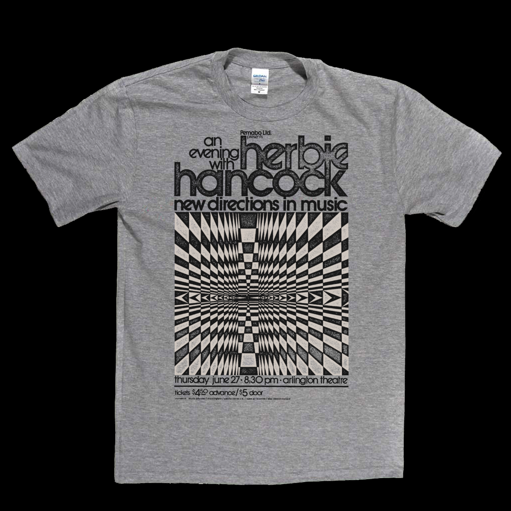 Herbie Hancock New Directions Poster T-Shirt