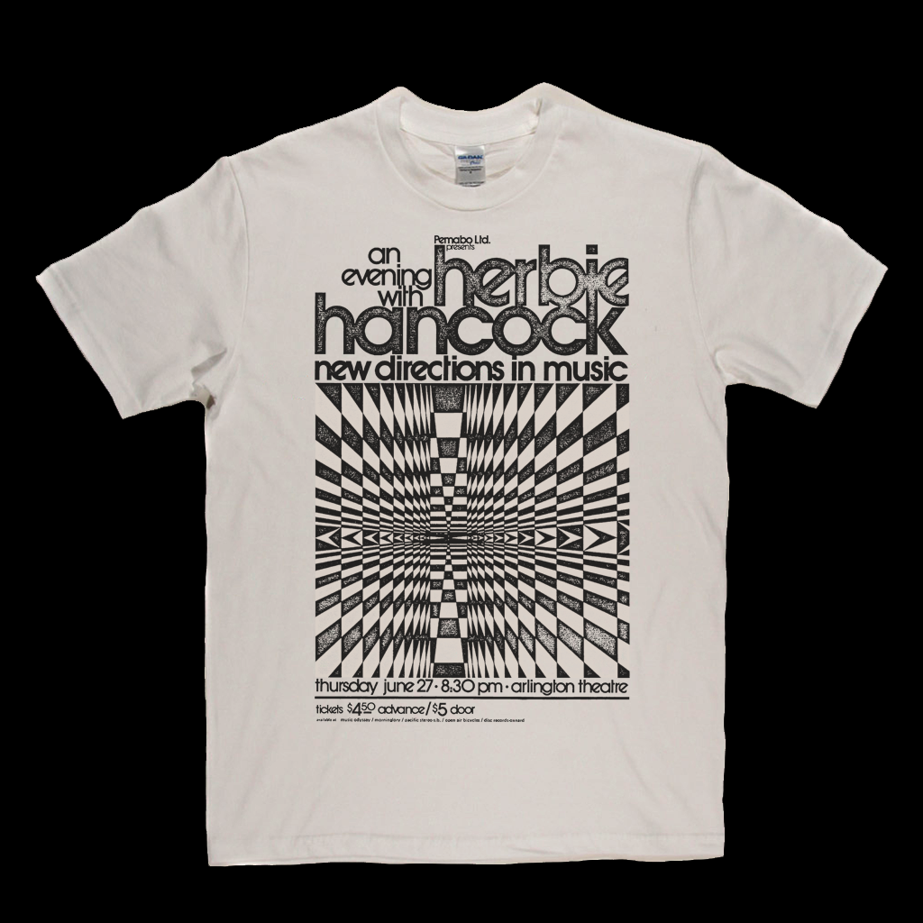 Herbie Hancock New Directions Poster T-Shirt