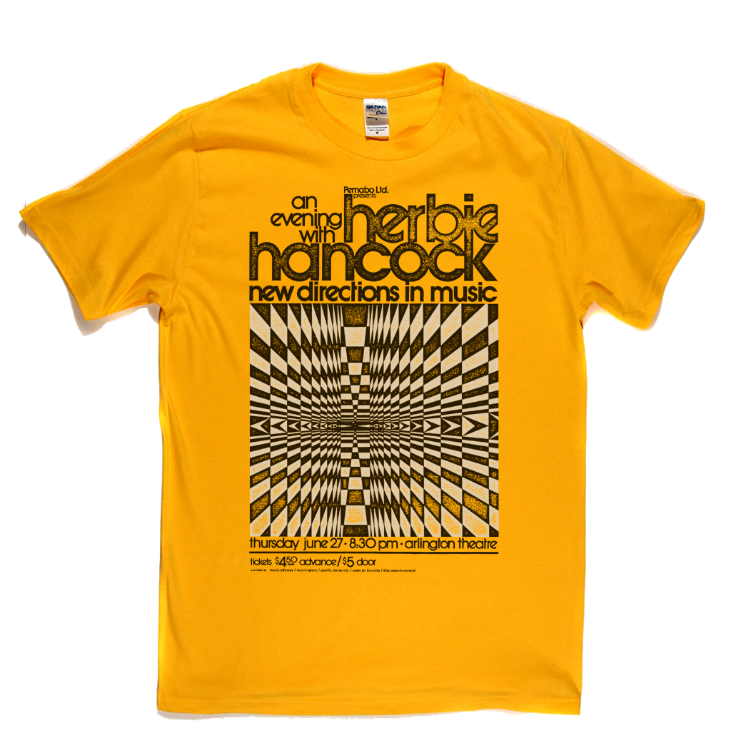 Herbie Hancock New Directions Poster T-Shirt
