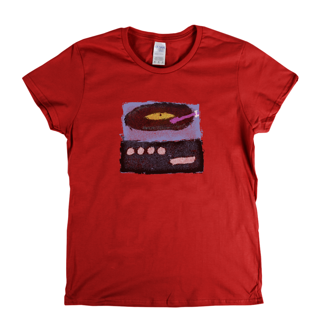 My Old Record Player Womens T-Shirt