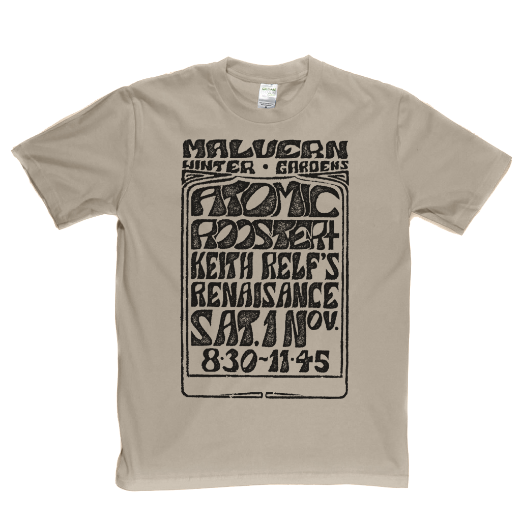 Atomic Rooster Malvern Winter Gardens Poster T-Shirt