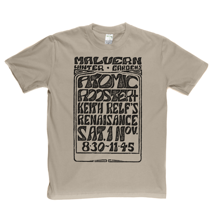 Atomic Rooster Malvern Winter Gardens Poster T-Shirt