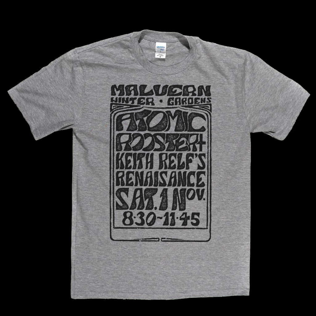 Atomic Rooster Malvern Winter Gardens Poster T-Shirt