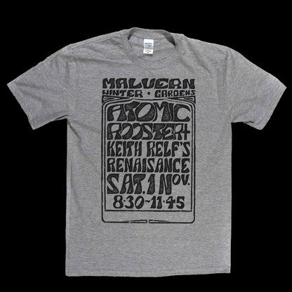 Atomic Rooster Malvern Winter Gardens Poster T-Shirt