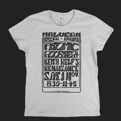 Atomic Rooster Malvern Winter Gardens Poster Womens T-Shirt