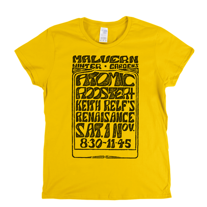 Atomic Rooster Malvern Winter Gardens Poster Womens T-Shirt